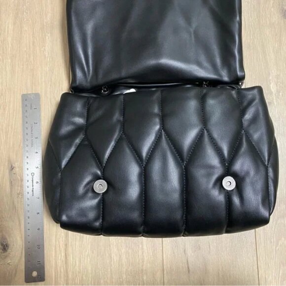 Zara Chain Strap Quilted Shoulder Bag - Picture 8 of 10